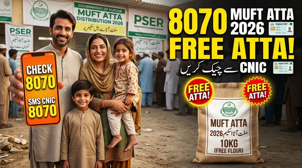 8070 Muft Atta Scheme 2026