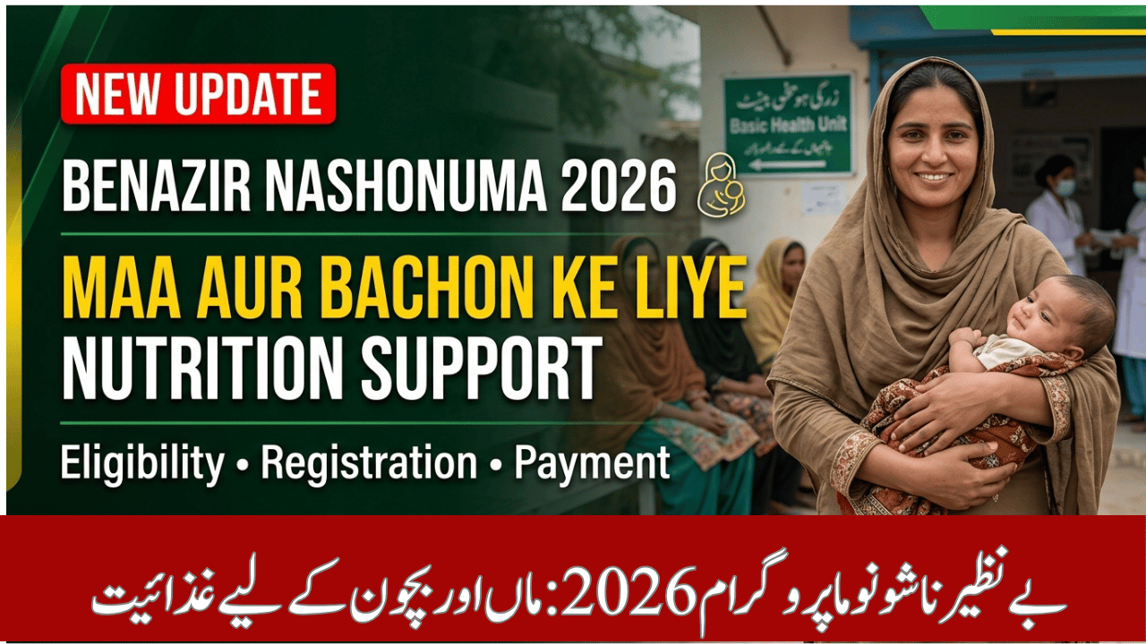 Benazir Nashonuma Programme 2026: Maa aur bachon ke liye nutrition support guide