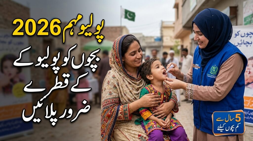 Pakistan Polio Eradication Campaign 2026