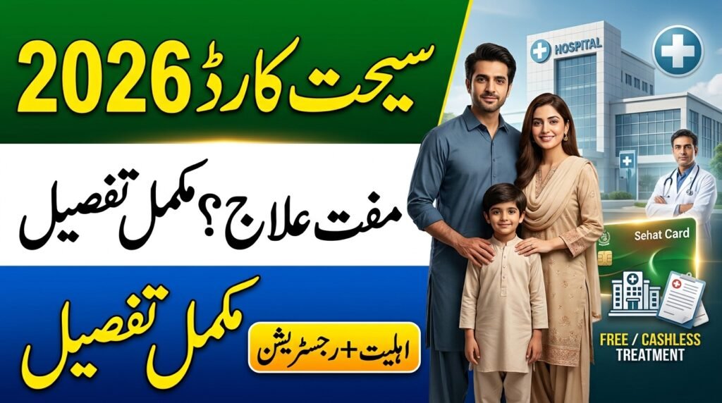 National Health Insurance Programme Pakistan - Sehat Sahulat free treatment