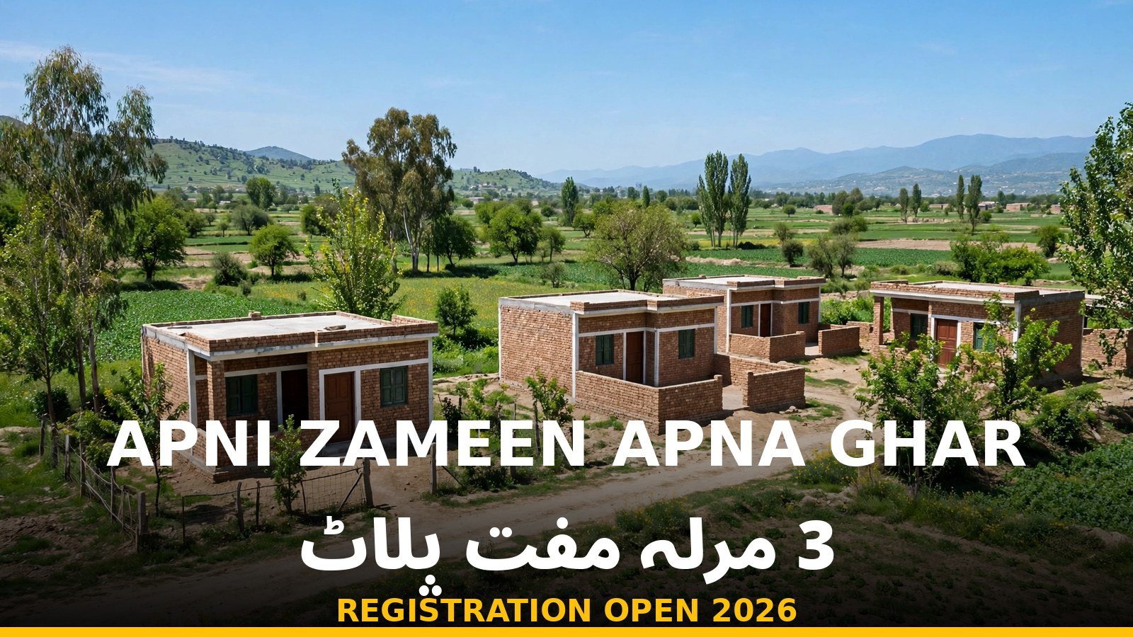 apni zameen apna ghar scheme 2026