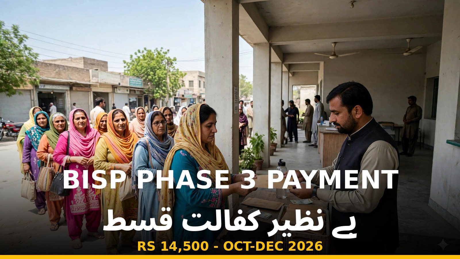 bisp phase 3 payment 2026