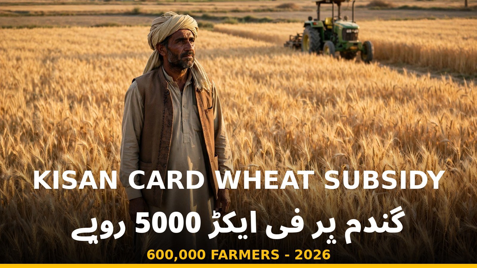kisan card wheat subsidy 2026