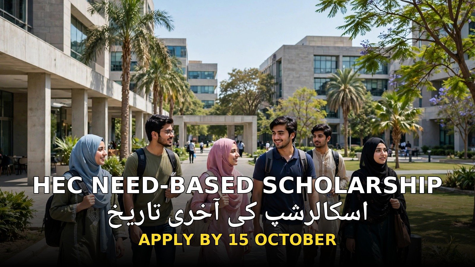 hec need based scholarship comsats 2026