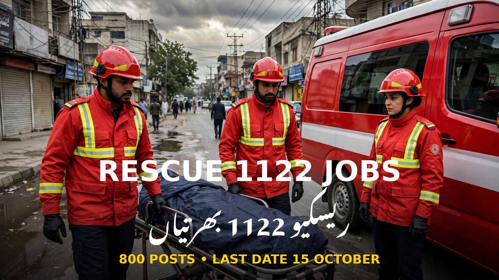 rescue 1122 jobs 2026